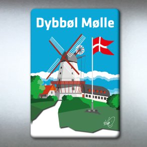 Dybb�l M�lle, akvarel