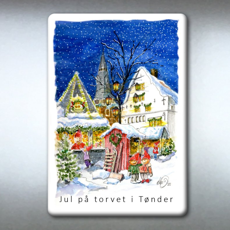 Jul p� torvet i T�nder
