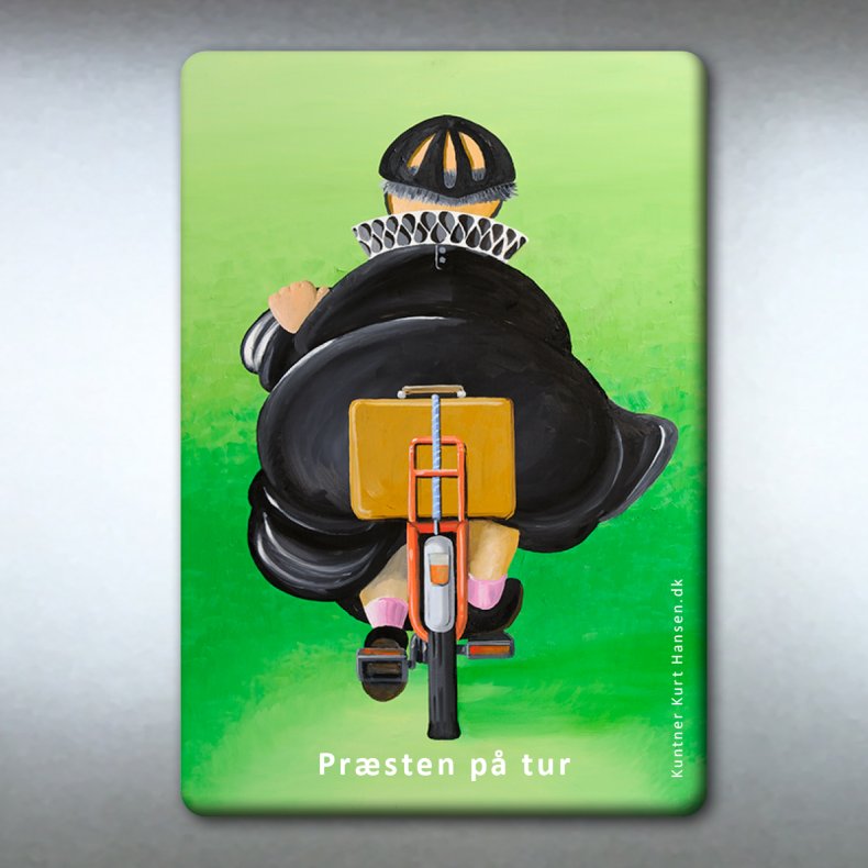 Pr�sten p� tur