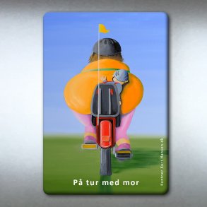 P� tur med mor