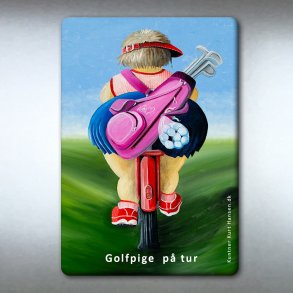 Golfpigen p� tur