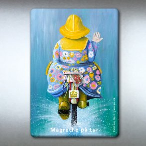 Magrethe p� tur