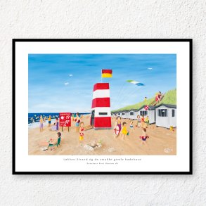 L�kken Strand og de smukke gamle badehuse
