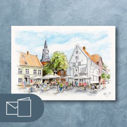 Klostercaf�en, T�nder
