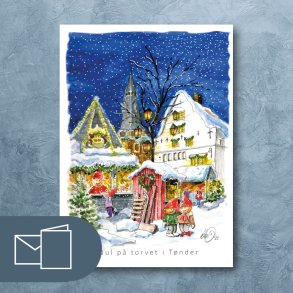 Jul p� torvet i T�nder