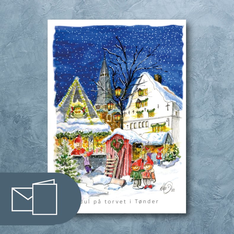 Jul p� torvet i T�nder