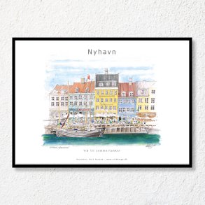 Nyhavn, K�benhavn