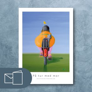 P� tur med mor