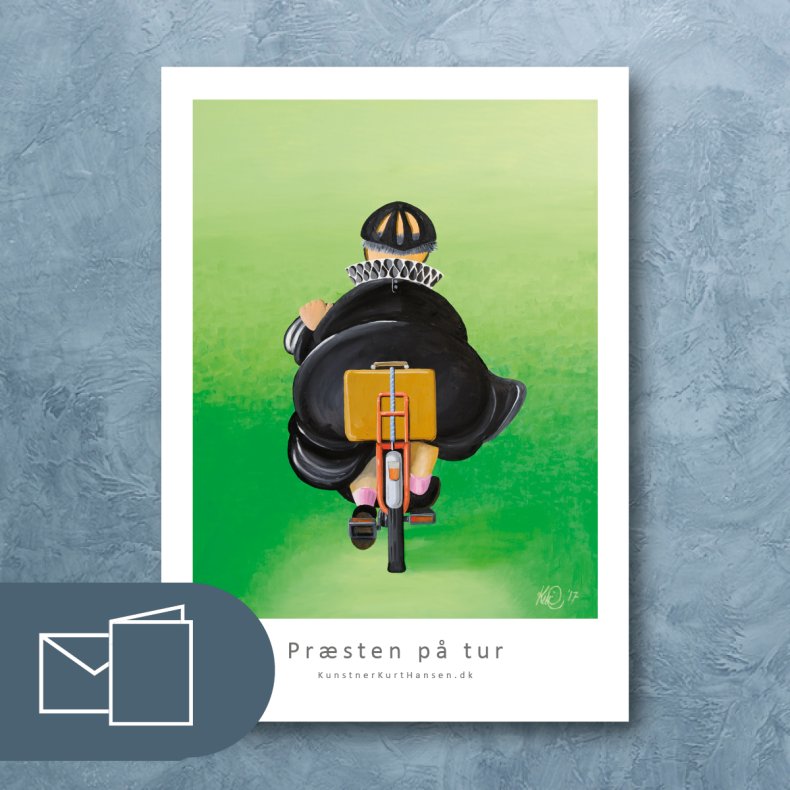 Pr�sten p� tur